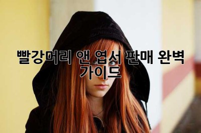 빨강머리 앤 엽서 판매 완벽 가이드